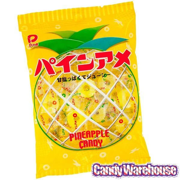 Pineapple Hard Candy Circle Slices: 4.23-Ounce Bag 2 Pineapple Hard Candy Circle Slices: 4.23-Ounce Bag - Image 2