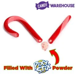 Pixy Stix Candy Canes: 9-Piece Box -Best Candy Store pixy stix candy canes 9 piece box candy warehouse 4