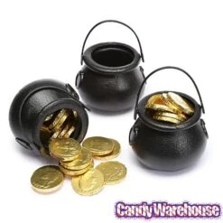 Plastic 2-Inch Black Kettles: 12-Piece Pack -Best Candy Store plastic 2 inch black kettles 12 piece pack candy warehouse 4