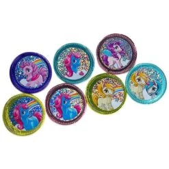 Rainbow Unicorn Foiled Milk Chocolate Coins In Mesh Bags: 18-Piece Box -Best Candy Store rainbow unicorn foiled milk chocolate coins in mesh bags 18 piece box candy warehouse 4
