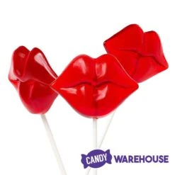 Red Hot Lips Lollipops: 12-Piece Bag -Best Candy Store red hot lips lollipops 12 piece bag candy warehouse 3 7543b8f4 fd70 4369 a086 5240c55d8f9c