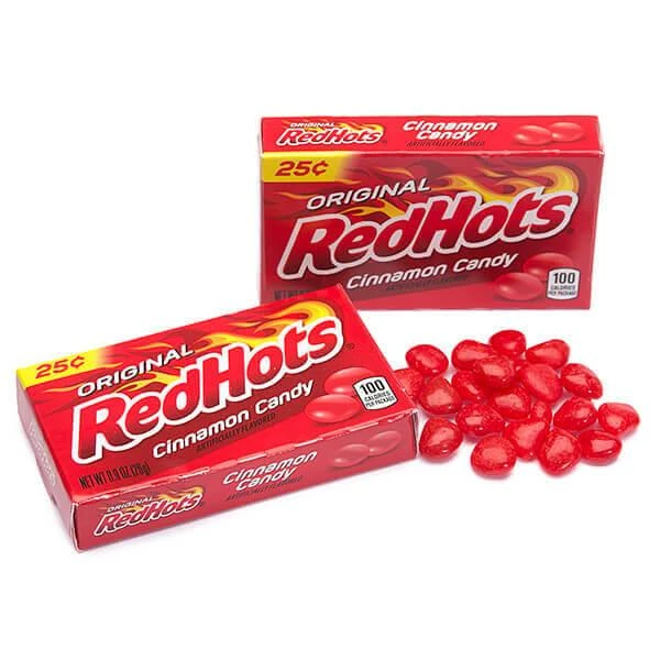 Red Hots Candy Mini Packs: 24-Piece Box 1 Red Hots Candy Mini Packs: 24-Piece Box