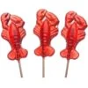Red Lobster Hard Candy Lollipops: 12-Piece Bag