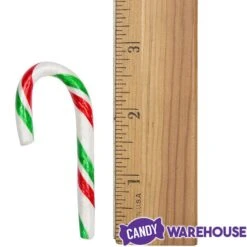 Red, White, And Green Peppermint Mini Candy Canes: 200-Piece Tub -Best Candy Store red white and green peppermint mini candy canes 200 piece tub candy warehouse 6 e3fe86f4 2cb6 41fc 8da7 92a1068ed871