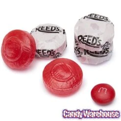 Reed's Hard Candy Rolls - Cinnamon: 24-Piece Box 6 Reed's Hard Candy Rolls - Cinnamon: 24-Piece Box -Best Candy Store reed s hard candy rolls cinnamon 24 piece box candy warehouse 3