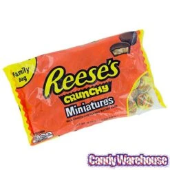 Reese's Crunchy Peanut Butter Cups Miniatures: 18-Ounce Bag -Best Candy Store reese s crunchy peanut butter cups miniatures 18 ounce bag candy warehouse 6 0e16eba6 be04 41cd 90e0 6b7c84c86f84