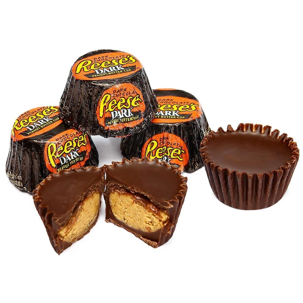 Reese's Dark Chocolate Peanut Butter Cups Miniatures: 10.2-Ounce Bag 1 Reese's Dark Chocolate Peanut Butter Cups Miniatures: 10.2-Ounce Bag