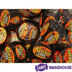Reese's Dark Chocolate Peanut Butter Cups Miniatures: 10.2-Ounce Bag 8 Reese's Dark Chocolate Peanut Butter Cups Miniatures: 10.2-Ounce Bag -Best Candy Store reese s dark chocolate peanut butter cups miniatures 10 2 ounce bag candy warehouse 4