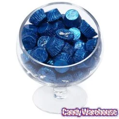 Reese's Peanut Butter Cups Miniatures - Dark Blue: 200-Piece Bag -Best Candy Store reese s peanut butter cups miniatures dark blue 200 piece bag candy warehouse 5