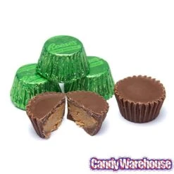 Reese's Peanut Butter Cups Miniatures - Kiwi Green: 200-Piece Bag -Best Candy Store reese s peanut butter cups miniatures kiwi green 200 piece bag candy warehouse 4