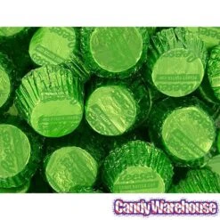 Reese's Peanut Butter Cups Miniatures - Kiwi Green: 200-Piece Bag -Best Candy Store reese s peanut butter cups miniatures kiwi green 200 piece bag candy warehouse 5