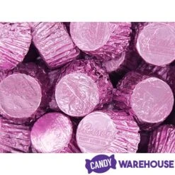Reese's Peanut Butter Cups Miniatures - Pink: 200-Piece Bag -Best Candy Store reese s peanut butter cups miniatures pink 200 piece bag candy warehouse 5