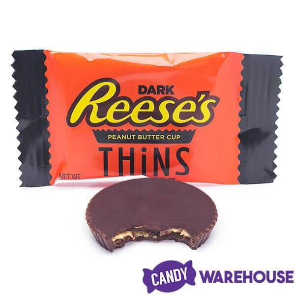 Reese's Thins Dark Chocolate Peanut Butter Cups Candy: 7.37-Ounce Bag 6 Reese's Thins Dark Chocolate Peanut Butter Cups Candy: 7.37-Ounce Bag - Image 6