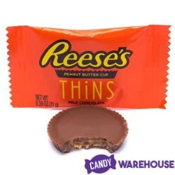 Reese's Thins Milk Chocolate Peanut Butter Cups Candy: 7.37-Ounce Bag 9 Reese's Thins Milk Chocolate Peanut Butter Cups Candy: 7.37-Ounce Bag -Best Candy Store reese s thins milk chocolate peanut butter cups candy 7 37 ounce bag candy warehouse 4