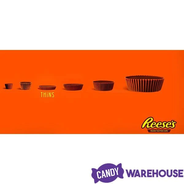 Reese's Thins Milk Chocolate Peanut Butter Cups Candy: 7.37-Ounce Bag 6 Reese's Thins Milk Chocolate Peanut Butter Cups Candy: 7.37-Ounce Bag - Image 6