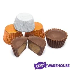 Reeses Peanut Butter Cups Color Combo - Orange And White: 400-Piece Box -Best Candy Store reeses peanut butter cups color combo orange and white 400 piece box candy warehouse 3