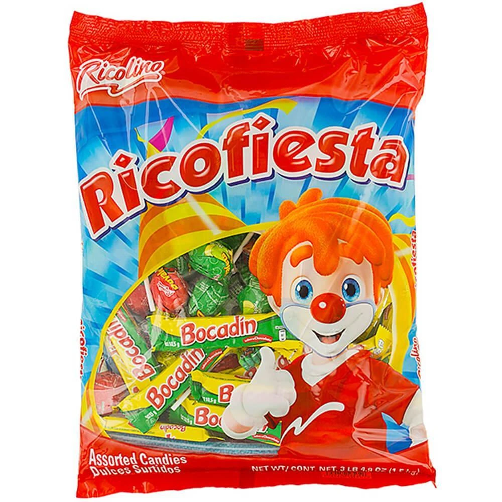 Ricolino Ricofiesta Pinata Candy Mix: 3.3LB Bag 1 Ricolino Ricofiesta Pinata Candy Mix: 3.3LB Bag