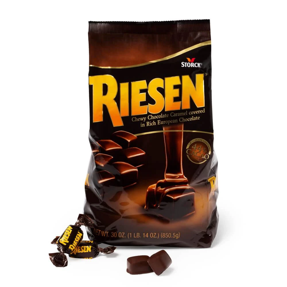 Riesen Chewy Chocolate Caramel: 30-Ounce Bag 1 Riesen Chewy Chocolate Caramel: 30-Ounce Bag