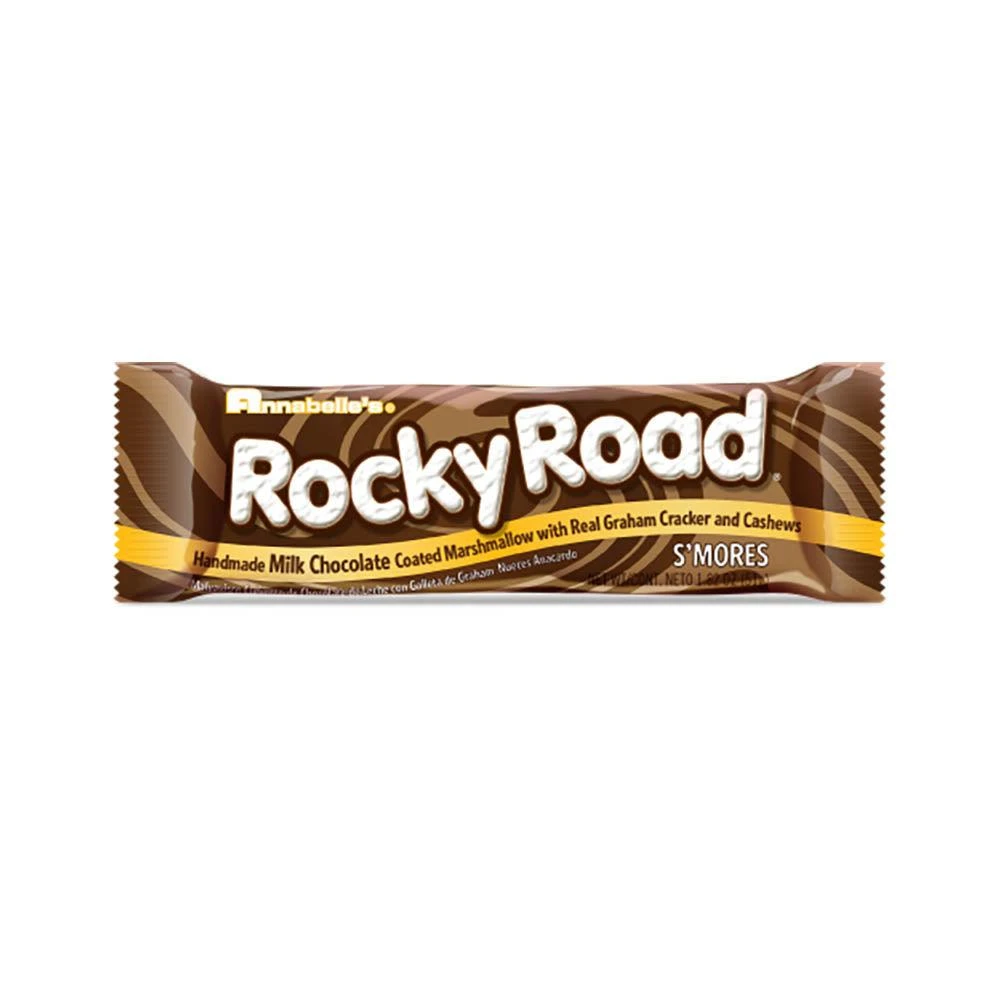 Rocky Road Smores Candy Bars: 24-Piece Box 1 Rocky Road Smores Candy Bars: 24-Piece Box