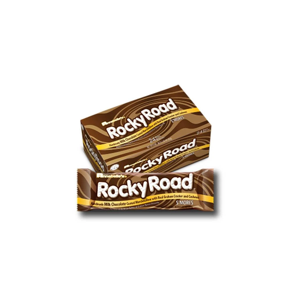 Rocky Road Smores Candy Bars: 24-Piece Box 2 Rocky Road Smores Candy Bars: 24-Piece Box - Image 2