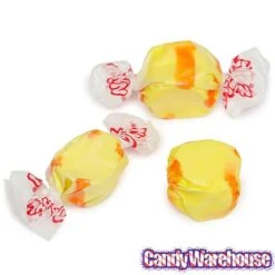 Salt Water Taffy - Banana: 2.5LB Bag -Best Candy Store salt water taffy banana 2 5lb bag candy warehouse 4