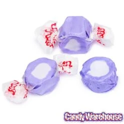 Salt Water Taffy - Huckleberry: 2.5LB Bag -Best Candy Store salt water taffy huckleberry 2 5lb bag candy warehouse 3