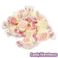Salt Water Taffy - Strawberry Cheesecake: 2.5LB Bag -Best Candy Store salt water taffy strawberry cheesecake 2 5lb bag candy warehouse 4