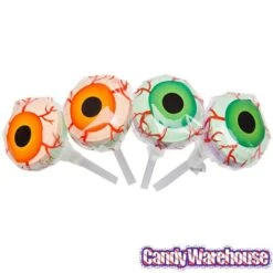 Scary Eyeballs Suckers: 45-Piece Box -Best Candy Store scary eyeballs suckers 45 piece box candy warehouse 4