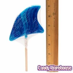 Shark Fin Lollipops: 16-Piece Box -Best Candy Store shark fin lollipops 16 piece box candy warehouse 3 9375e151 7f91 4c42 a404 ef69e0489813