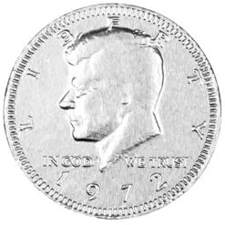 Silver Foiled Milk Chocolate Coins: 1LB Bag