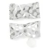 Silver Polka Dots Wrapped Butter Mint Creams: 300-Piece Case
