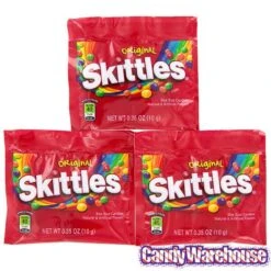 Skittles Candy Fun Size Packs: 100-Piece Box 11 Skittles Candy Fun Size Packs: 100-Piece Box -Best Candy Store skittles candy fun size packs 100 piece box candy warehouse 5