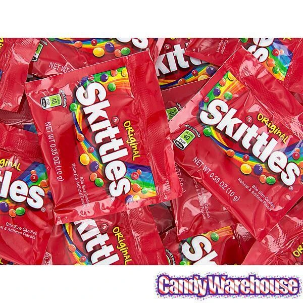 Skittles Candy Fun Size Packs: 100-Piece Box 7 Skittles Candy Fun Size Packs: 100-Piece Box - Image 7