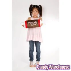 Small Plush Candy Pillow - Tootsie Roll -Best Candy Store small plush candy pillow tootsie roll candy warehouse 2
