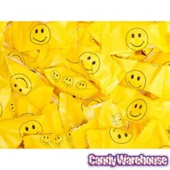 Smiley Face Wrapped Butter Mint Creams: 300-Piece Case -Best Candy Store smiley face wrapped butter mint creams 300 piece case candy warehouse 3 cd974391 24f8 4728 9e7b ee6785f43acb