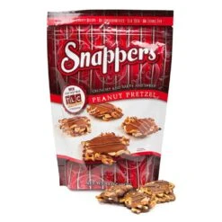 Snappers Milk Chocolate Peanut Pretzel: 10-Ounce Bag