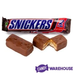 Snickers 2 To Go King Size Candy Bars: 24-Piece Box -Best Candy Store snickers 2 to go king size candy bars 24 piece box candy warehouse 3