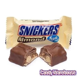 Snickers Fun Size Candy Bars Assortment: 45-Piece Bag -Best Candy Store snickers fun size candy bars assortment 45 piece bag candy warehouse 4