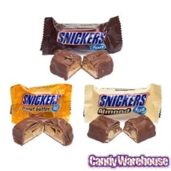 Snickers Fun Size Candy Bars Assortment: 45-Piece Bag -Best Candy Store snickers fun size candy bars assortment 45 piece bag candy warehouse 6