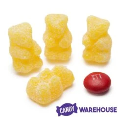 Sour Pina Colada Gummy Bears Candy: 3KG Bag -Best Candy Store sour pina colada gummy bears candy 3kg bag candy warehouse 3