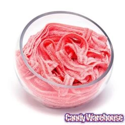 Sour Power Belts Candy - Raspberry-Cherry: 3KG Bag -Best Candy Store sour power belts candy raspberry cherry 3kg bag candy warehouse 4