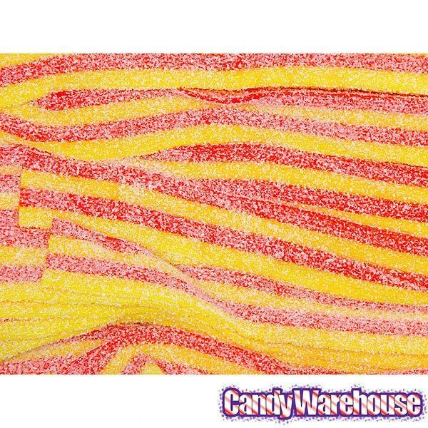 Sour Power Belts Candy - Strawberry-Banana: 3KG Bag 3 Sour Power Belts Candy - Strawberry-Banana: 3KG Bag - Image 3