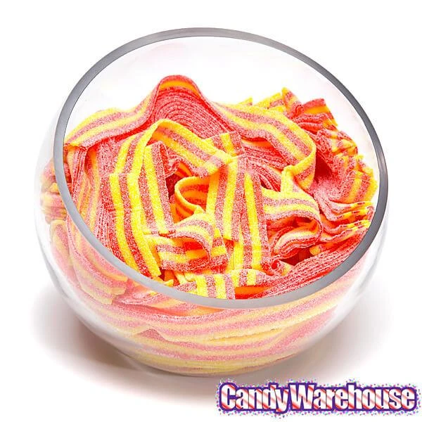 Sour Power Belts Candy - Strawberry-Banana: 3KG Bag 4 Sour Power Belts Candy - Strawberry-Banana: 3KG Bag - Image 4