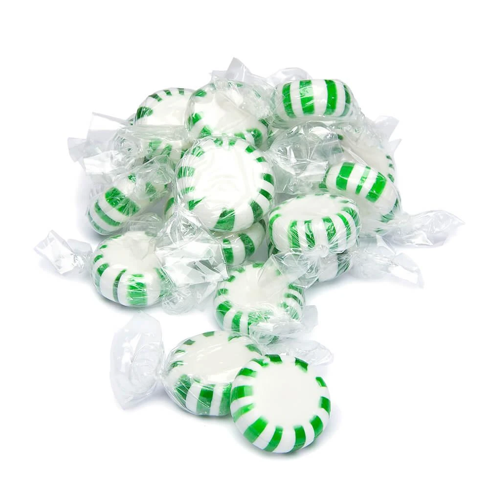 Spearmint Starlight Mints Candy: 5LB Bag 1 Spearmint Starlight Mints Candy: 5LB Bag