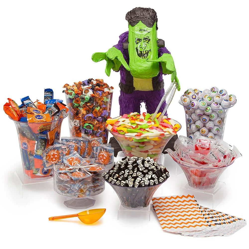 Spooky Halloween Candy Buffet Kit: 25 To 50 Guests 1 Spooky Halloween Candy Buffet Kit: 25 To 50 Guests