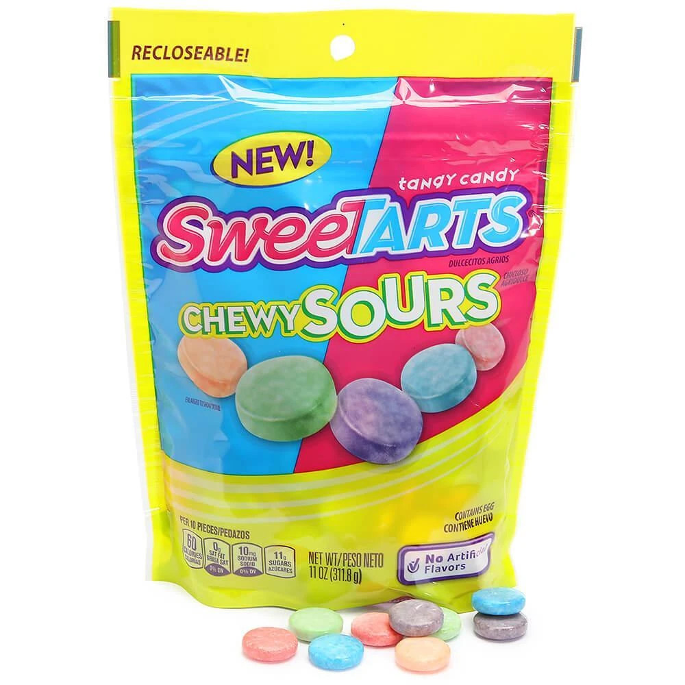 SweeTarts Chewy Sours Candy: 11-Ounce Bag 1 SweeTarts Chewy Sours Candy: 11-Ounce Bag