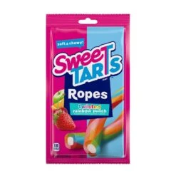 SweeTarts Rainbow Twist Ropes Candy: 3.75LB Box