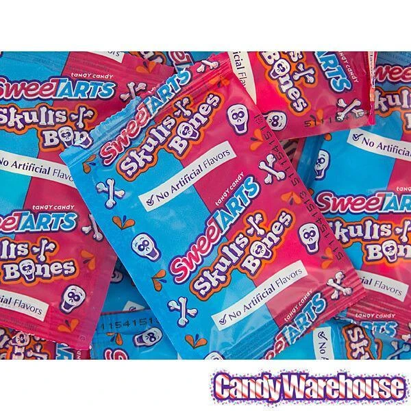 SweeTarts Skulls And Bones Candy Packs: 24-Piece Bag 2 SweeTarts Skulls And Bones Candy Packs: 24-Piece Bag - Image 2