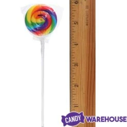 Swipple Pops Petite Swirl Ripple Lollipops - Rainbow Cherry: 60-Piece Tub -Best Candy Store swipple pops petite swirl ripple lollipops rainbow cherry 60 piece tub candy warehouse 6