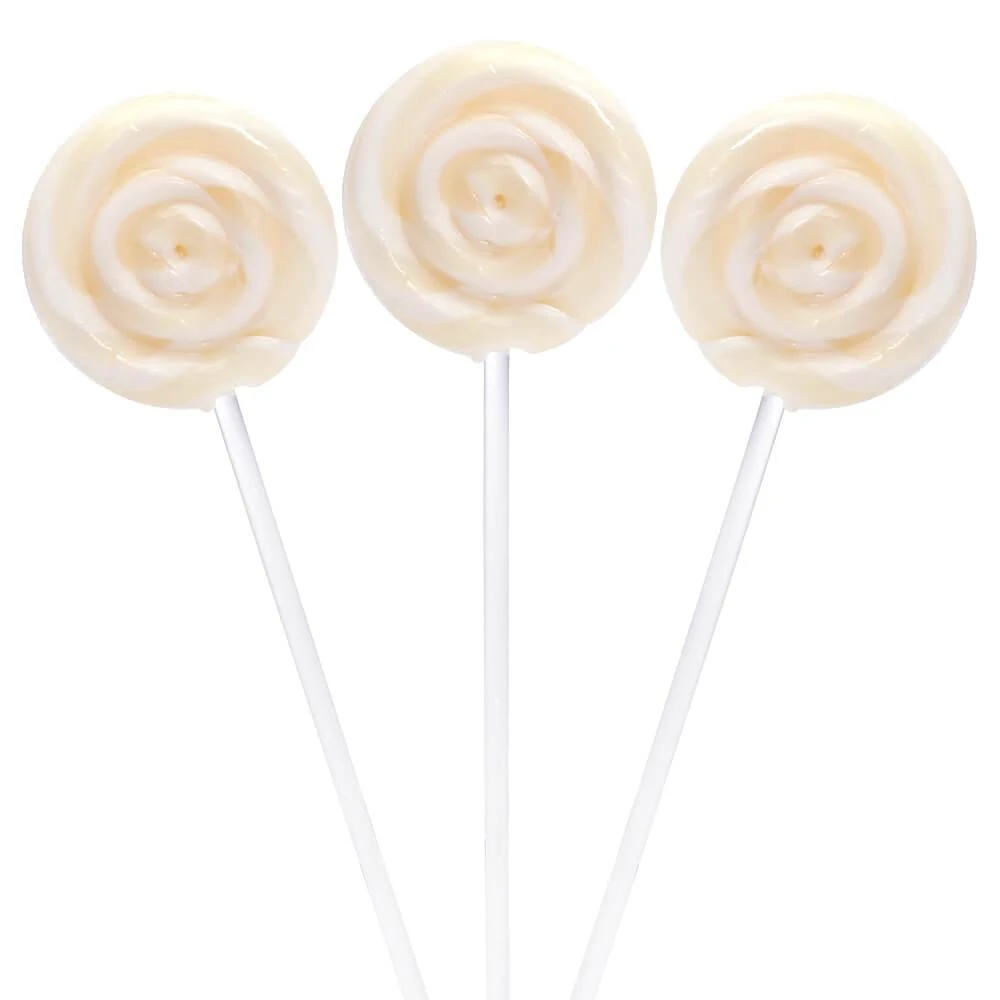 Swipple Pops Petite Swirl Ripple Lollipops - White Pineapple: 60-Piece Tub 1 Swipple Pops Petite Swirl Ripple Lollipops - White Pineapple: 60-Piece Tub